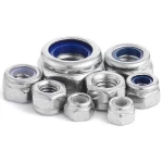 صامولة قفل بلاستيك ستانلس ستيل 304  مقاس 20×1.5 مم صلابة 4.8 معيار DIN 985 | شركة ابسكو