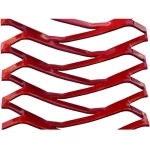 شبك بقلاوة ستانلس ستيل  تصميم مموج سمك 1.7 مم عرض 2.44 متر طول 1 متر    | مصنع بيت التطور