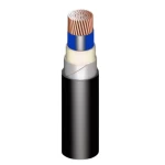 كابل نحاس PVC مسلح ATA مقاس 630 مم2 خط واحد مجدول، 600/1000 فولت، ازرق | كابلات الرياض