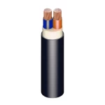 كابل نحاس PVC مجدول 2 خط 600/1000 فولت، مقاس 1.5 مم2 (بني، ازرق) | كابلات الرياض
