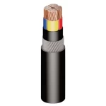 كابل مسلح SWA نحاس مجدول 3×120+70 مم، 600/1000 فولت، عزل PVC | كابلات الرياض