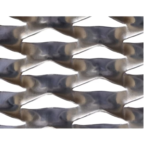 سلك شبك معدني (بقلاوه) الومنيوم شكل معماري، تخانة 1.4 ملم، عرض 2.44 متر، طول 5 متر    | شركة بيت التطور