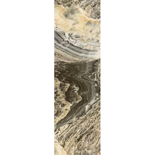 ألواح بديل رخام لامع للمطابخ، مقاس 122×290 سم، ألوان متداخلة، موديل A045