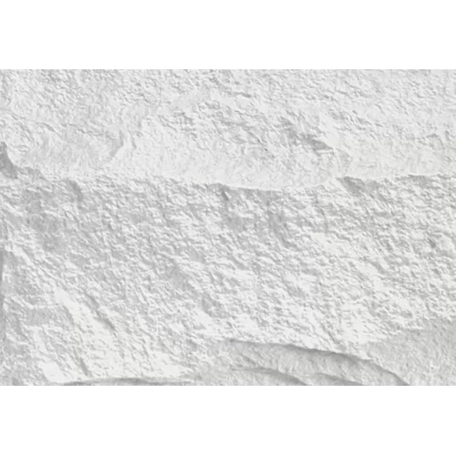 صفائح طينية حجرية كروسارد ماشروم ستون، أبعاد 40 × 80 سم، لون ابيض، موديل 052