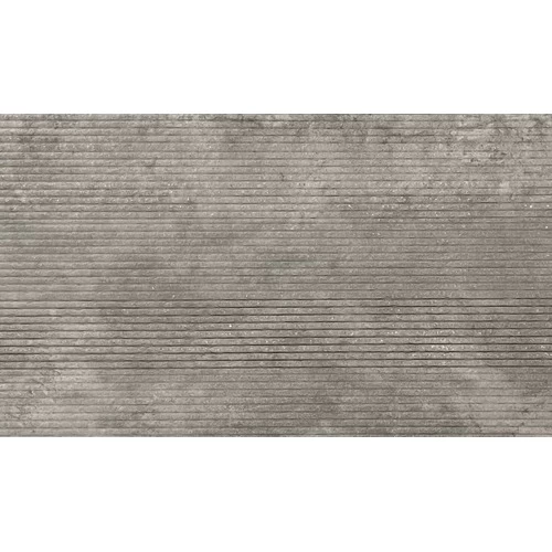 صفائح طين معالج 3D، لون رمادي غامق، 135×60 سم، الموديل عماني ميدم جراي