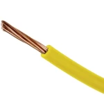 سلك  نحاس مجدول CU/LS0H-XL مقاس 1.5 ملي، 450/750 فولت، لون أصفر، 100 ياردة | بحره