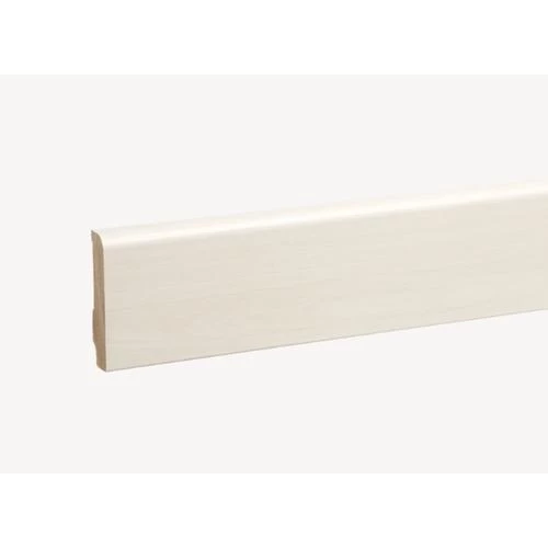 سكلة ألياف خشب، لون ابيض، مقاس 260x8x1.6 سم، موديل 304476