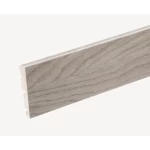 سيكلو ألياف خشبية للديكور، مقاس 2 م × 8 سم، لون رمادي، موديل 304455