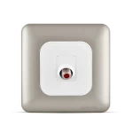 فيش دش مائل مفرد، لون تيتانيوم، 7×7 سم، SAC501 | سبكترا 