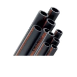 مواسير PVC شانل جدول 80  مقاس  ½1     ارتفاع 5800 مم لون رمادي غامق