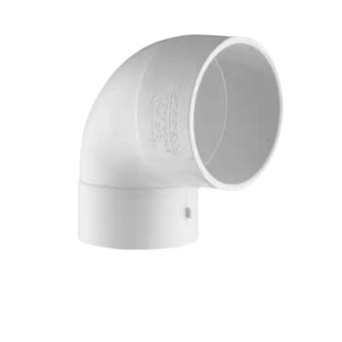 كوع PVC زاوية °90 نقاص جدول 40  ماركه شانل  مقاس ½1× ¼1 إنش   أبيض