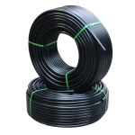 أنابيب HDPE الراجحي PE 100 ضغط 12.5 بار قطر خارجي 25 مم سمك 2 مم لون اسود