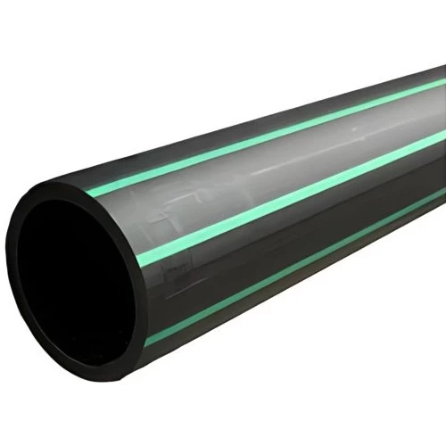 مواسير HDPE الراجحي    قطر خارجي   50 مم سمك 3 مم لون أسود مع خطوط خضراء   