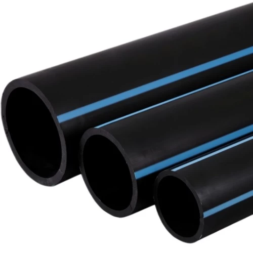 مواسير HDPE الوطني لشبكات المياه  ضغط 6 بار قطر خارجي 160 مم سمك 4 مم لون اسود