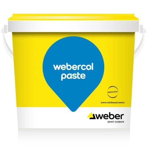  معجون لاصق البلاط Webercol Paste  براند ويبر  25 كجم ابيض 