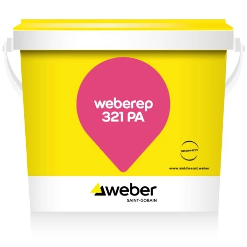   معجون اسمنتي لتسوية الخرسانة weberep 321 PA براند ويبر  20 كجم ابيض   