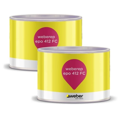   راتنج ايبوكسي متغير الانسيابية weberep epo 412 FC براند ويبر  6 كجم ابيض   