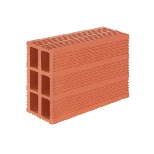 طوب احمر  مفرغ  مصنع   الصراط مقاس 30×20×10 سم وزن 4.4 كغم