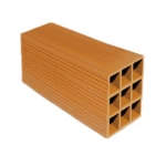 طوب احمر  هولو  9 فتحات مصنع العمودي مقاس 40×20×15 سم وزن 7.7  كجم