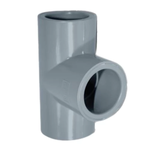 قسام بلاستيك CPVC زاوية °90 جدول 80 المنيف مقاس 2 انش لون رمادي فاتح 