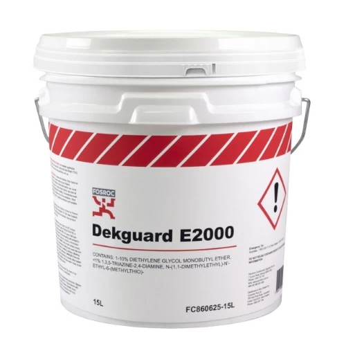 دهان اكريليك للحماية Dekguard E2000   الفوسام عبوة 15 لتر اللون ابيض