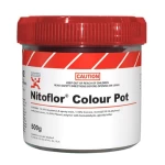 صبغة تلوين دهانات الايبوكسي Nitoflor  لون اوف وايت عبوة  0.5 كجم براند الفوسام