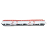    معجون ناعم مضاد للانكماش لسد الفواصل Nitoseal MS400 فوسام  حجم 600 مل لون رمادي   