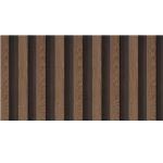 بديل الخشب الكوري للجدارن داخلي مقاس  122×12×2900 مم ماركة ميجا L005-2077D | شركة المختص للديكور