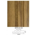 بديل الخشب الكوري للجدران داخلي مقاس  2.90×12   سم HYS-G-02 | شركة خط الفخامة