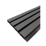 بديل الخشب الصيني للارضيات خارجي مقاس  20 × 2.9  سم  لون رمادي غامق | شركة روز ديزاين