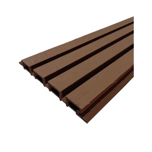 بديل الخشب الصيني للارضيات خارجي مقاس  20 × 2.9  سم  لون عسلي غامق | شركة روز ديزاين